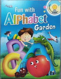 MCP- Fun With Alphabet Garden Book For All Children, Kids | Big Picture Book | Alphabet Book | English Varnmala Reading Book | Early Learning Books For Kids, Etc