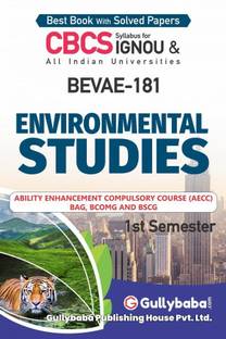 BEVAE-181 Environmental Studies In English (CBCS New Syllabus) IGNOU Help Book With Solved Sample Papers And Important Exam Notes (Paperback, Vinay Kansal, GullyBaba.com Panel)
