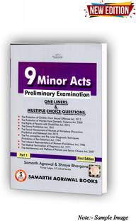 Q&A 9 Minor Acts (Pre Examination Mcq) Edition 2023