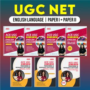 UGC NET Paper I + II (English Language) Complete Books Kit-Printed Edition By Adda247