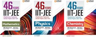 ARIHANT 46 Years' IIT JEE Chapterwise Topicwise Solved Papers (2023-1978) Mathematics, PHYSICS, Chemistry ( BY ARIHANT PUBLICATION ) NEW EDITION 2024-25 Product Bundle – 1 August 2023