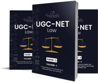 UGC-NET Paper 2 Law Study Material In English Examination Set Of 3 Books