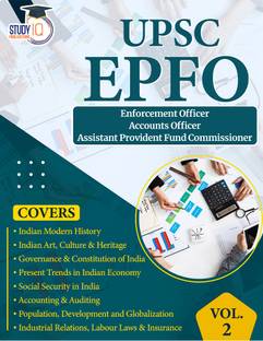 UPSC 2025 EPFO Enforcement Officer, Accounts Officer & Assistant Provident Fund Commissioner For (EO/ AO/ APFC) Vol- 2 Exams