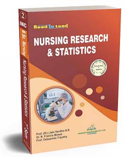 NURSING RESEARCH & STATISTICS B.Sc Nursing 7th Semester Text Bok As Per INC Syllabus
