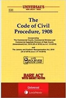 The Code Of Civil Procedure (CPC), 1908 - Latest Edition 2023