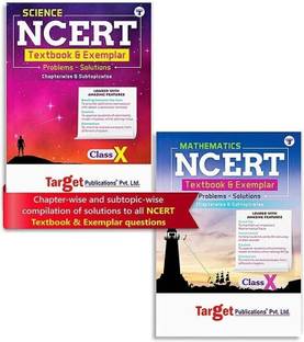 CBSE Class 10 Science & Mathematics NCERT Exemplar & Texbook Solutions | Include Problems & Solutions | Chapterwise, Subtopicwise Segregation
