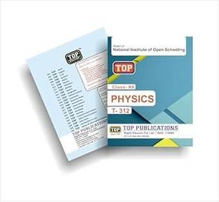 TOP NIOS Class 12 Physics T-312 English Medium Guide (Including Objective Type MCQs) | Updated With Latest Syllabus And Exam Pattern As Per NIOS Latest Notification Perfect Paperback – 30 September 2024