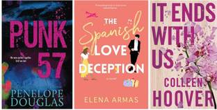 Punk 57 + The Spanish Love Deception+ It Ends With Us -Paperback 1 January 2022 (Paperback, Colleen Hoover, Penelope Douglas, Elena Armas)