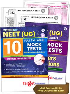 10 NEET 2025 Mock Test Papers With Answer And Solutions Book | Full Syllabus Prescribed By NMC | Include OMR Sheet For Practice