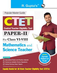 RPH CTET : Paper-II (Class VI To VIII) Mathematics & Science Teacher Posts Exam Guide English
