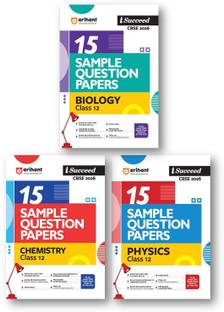 CBSE Class 12th 15 Sample Question Papers- ( 3 Books Set ) Biology + Physics + Chemistry - Class 12th For Exam 2026 | Based On Latest CBSE Syllabus | With Solved Board Paper 2025, Mind Maps, Rapid Revision Sheets & Final 50 Important Questions