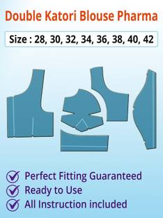 Best Double Katori Blouse Pharma / Pattern / Design For Blouse Cutting, Drafting, Stitching
