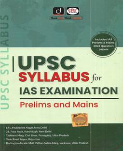 UPSC Syllabus For IAS Examination Prelims And Mains 2024 In English (Includes IAS Pre & Mains 2023 Question Papers)