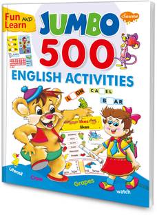 Learn And Fun Jumbo 500 English Activities