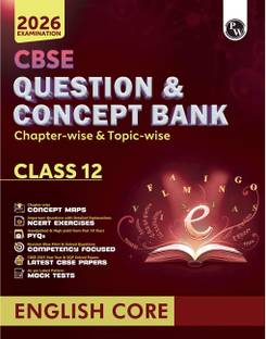 PW CBSE Question & Concept Bank (QCB) Class 12 English Core Chapter-Wise And Topic-Wise Solved Questions For 2026 Exams With 50% Competency