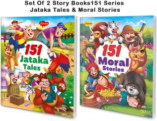 Sawan Present Set Of 2 Story Books | 151 Series | Jataka Tales & Moral Stories