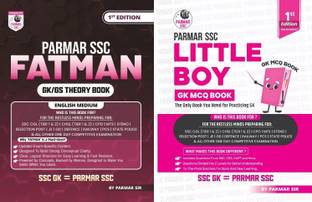 Parmar SSC Fatman | GK/GS Theory Book + Little Boy | GK MCQ Book For Practicing GK | English Medium | 1st Edition, 2025 | Useful For SSC CGL And CHSL (Tier 1 & 2) | CPO | MTS | Steno | Selection Post | JE | GD | Defence | Railway | PCS | State Police & All Other One Day Competitive Examination (Paperback, Parmar Sir)