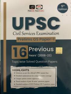 Drishti UPSC Prelims GS Paper-1 16 Years (2008-2023)