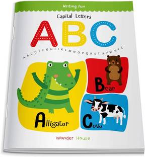 Capital Letters ABC: Write And Practice Capital Letters A To Z Book For Kids (Writing Fun)