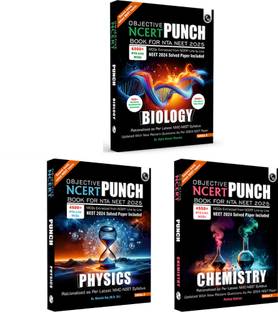 PW Objective NCERT Punch Physics, Chemistry And Biology Set Of 3 Books Combo For Competitive Exams (NEET And CUET) | Includes A&R And Statement Type Questions Edition 2023-2024