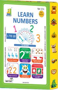 Stemkit Maths Numbers - Learn Numbers 1 To 10, 10 Workbooks