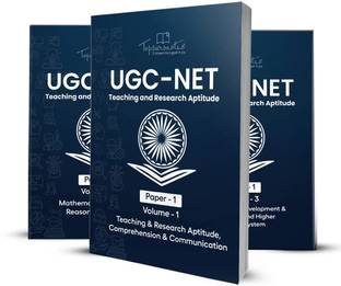 UGC-NET Toppers Notes Paper 1 – 3 Books- Latest Edition