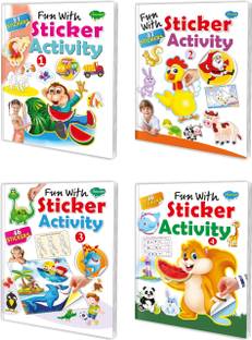 Fun With Sticker Activity Combo Of 4