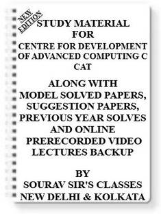 Study Material On Centre For Development Of Advanced Computing C Cat (Pack Of 4 Books) With Model Question Papers + Topicwise Analysis + Mcq Questions+ Special Practice Set