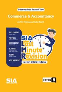 TG LMR Last Minute Revision Intermediate Second Year Commerce & Accountancy Edition 7 Latest & Updated 2025