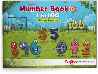 Nurture Number Writing Books For Kids | Part D - 1 To 100 | 3 To 5 Year Old | Practice Numbers And Learn Number Names | Includes Fun Activities For Early Learning Nursery, Preschool And Primary Children | 36 Practice Boxes For Each Number