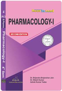 Pharmacology-I Book-For-Bpharm 4th Semester
FOR 4th SEM BASED ON PCI NEW SYLLABUS (UPDATED EDITION)
