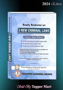 Ready Reckoner On New Criminal Laws Edition 2024
