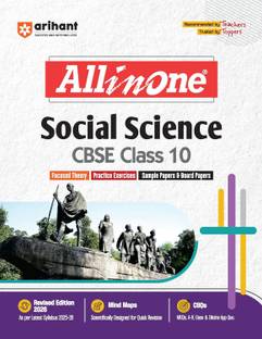 All In One Social Science Class 10 For CBSE Exams 2025-26
