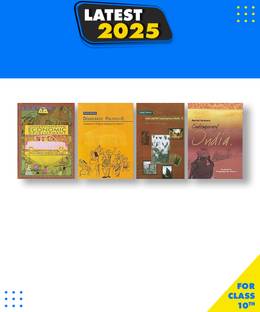 Ncert Textbook For Class 10th Geography, History, Political Science, Economies Combo Set Paperback, NCERT|New Latest Edition For 2025-2026