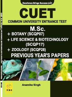 CUET M.Sc Botany (SCQP07) /Zoology (SCQP28) / Life Science & Biotechnology ( SCQP17 ) Exam Previous Year Papers
