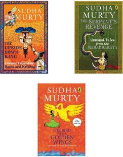 The Upside - Down King : Mythology, The Serpents Revenge - Unusual Tales From The Mahabharata, The Bird With Golden Wings (English, Paperback, Sudha Murty)