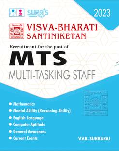 SURA`S VISVA-BHARATI SANTINIKETAN MTS (Multi-Tasking Staff) Exam Book In English Medium - Latest Updated Edition 2023