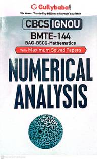 IGNOU (BSCG) Help Guide (BMTE-144, Numerical Analysis)