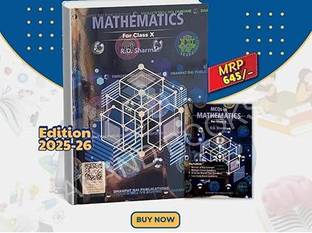 R D Sharma Mathematics For Class 10 - 2025-26 EXAMINATION - CBSE - Textbook + MCQ Book - Combo Set Of 2 Books - 2025/Ed. [ORIGINAL BOOKS - TOP GRADE PAPER & PRINT] WITH MCQS MATHEMATICS (SET OF TWO BOOKS) BY R. D. SHARMA