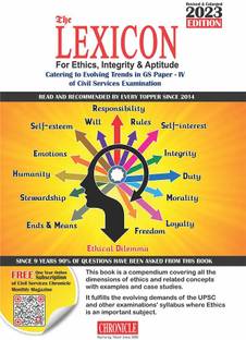The LEXICON For Ethics, Integrity & Aptitude | 2023 Edition