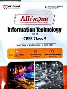 Arihant All In One Class 9th Information Technology For CBSE Exam 2024