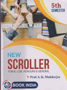 New Scroller For B.com.honours & General By Prof.a.k. Mukherjee