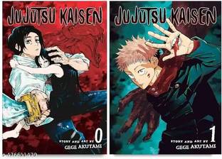 Jujutsu Kaisen Manga Set Volume 0 And 1