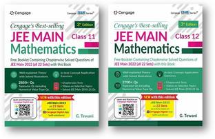 JEE Main Mathematics: Class 11 And Class 12 (Book + Booklet) With Free Online Assessments And Digital Content 2023 , (2-Book Set Combo)
