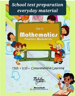 Class 5 Grade 5 Mathematics Practice Worksheets| Cbse/icse| Chapterwise, Question Papers, Word Problems, Dodging Of Tables, Workbook| By Mathsninjas Bookland