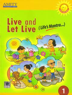 Amity Live And Let Live Class 1 Life's Mantra