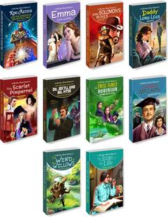 All Time Great Classics English Novels For Beginners In Abridged Form | Combo For Collectors And Libraries | Pack Of 10 Novels (V5)
