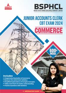 BSPHCL ( Bihar State Power Holding Company Limited ) Commerce Book For Junior Accounts Clerk CBT Exam 2024 (English Printed Edition) By Adda247