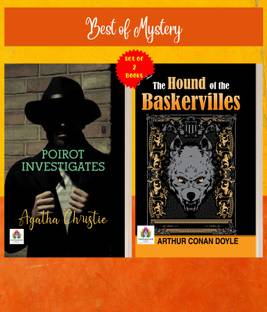 Classic Detective Fiction Bundle: Short Mysteries Collection | Poirot Investigates + The Hound Of The Baskervilles | Hercule Poirot Captain Hastings And The Master Detective Sherlock Holmes | Murder Mysteries Supernatural Legends | Collection For Mystery Enthusiasts | Set Of 2 Books Agatha Christie And Arthur Conan Doyle