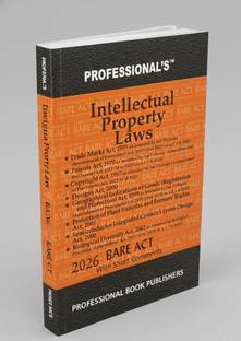 The Intellectual Property Laws Bare Act Latest Edition (Pocket) With Short Comments